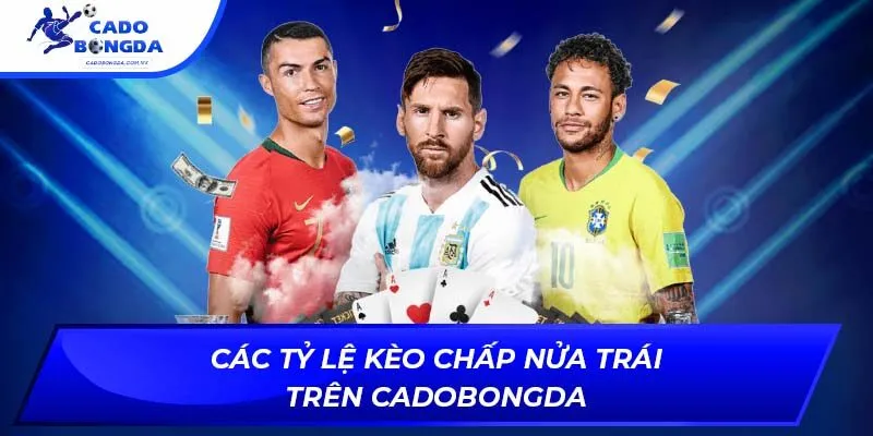 Các tỷ lệ kèo chấp nửa trái trên Cadobongda