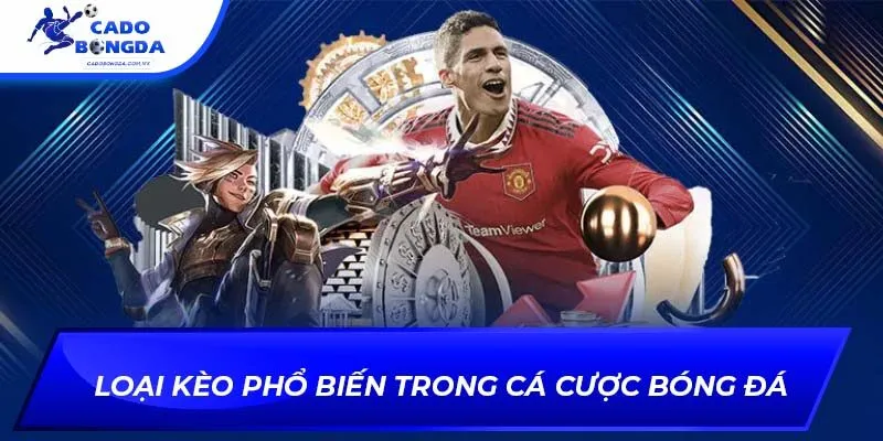 Loại kèo phổ biến trong cá cược bóng đá